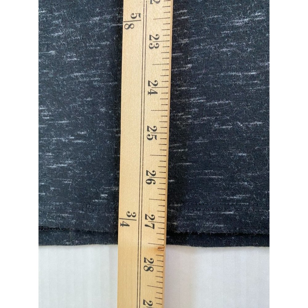 a new day Womens Black Speckled Round Neck Knit Tunic Size 2X Academia Goth Boho - Picture 5 of 8